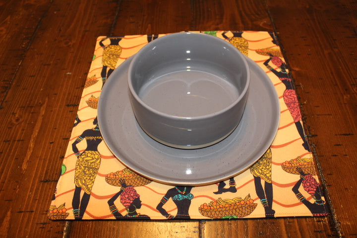 Honoring Working Moms Placemats. Set of 4