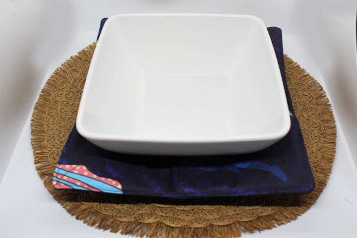 Honoring Him: Super Dad Large Plate Cozy