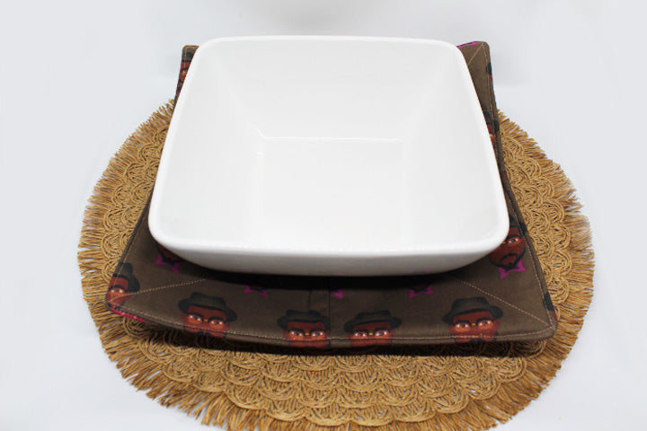 Honoring Him: The Gentleman Large Plate Cozy