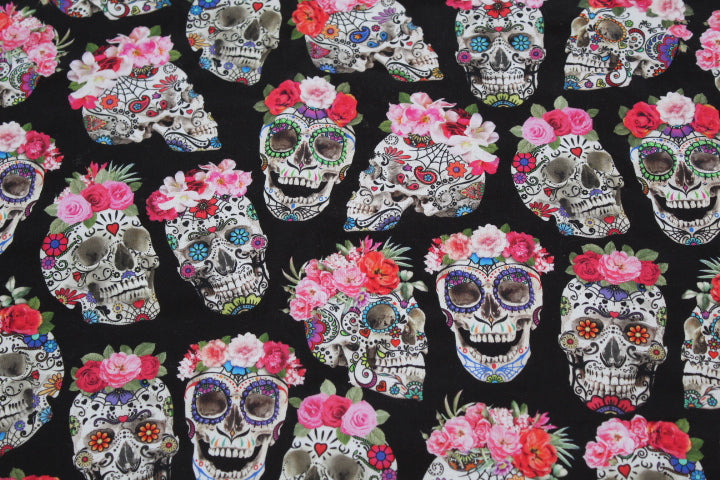 Holiday Table Runner Hispanic Heritage- Sugar Skulls