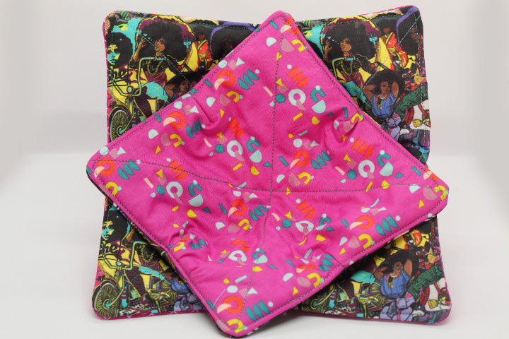 Central Ave. Small & Large Bowl Cozy Set