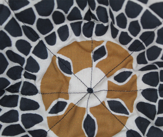 Seeds of Life (Dark) Bowl & Plate Cozy Set