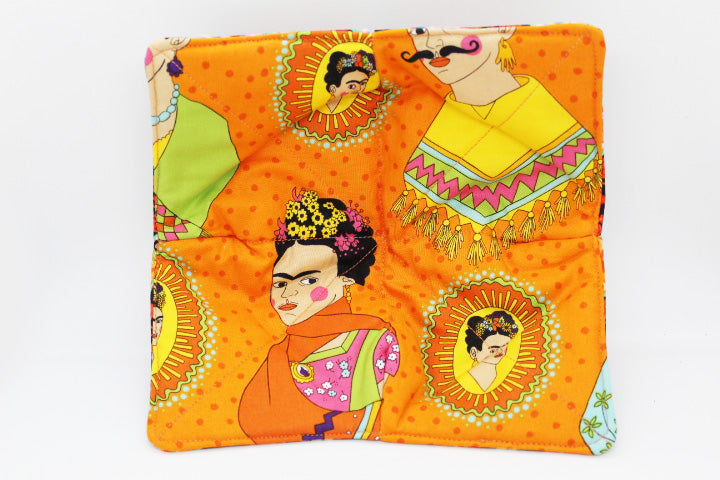 Frida Kahlo Plate and Large Bolw Cozy Set