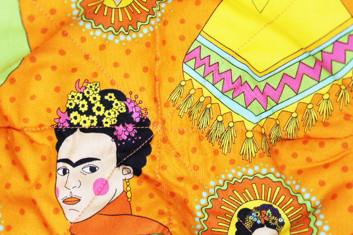 Frida Kahlo Plate and Large Bolw Cozy Set