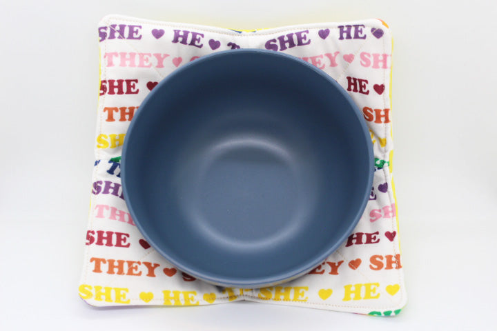 Pronouns Bowl Cozy