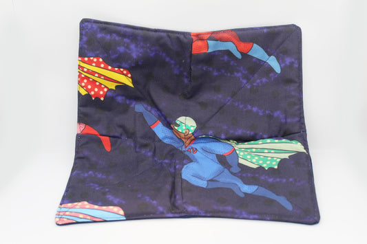 Honoring Him: Super Dad Large Plate Cozy