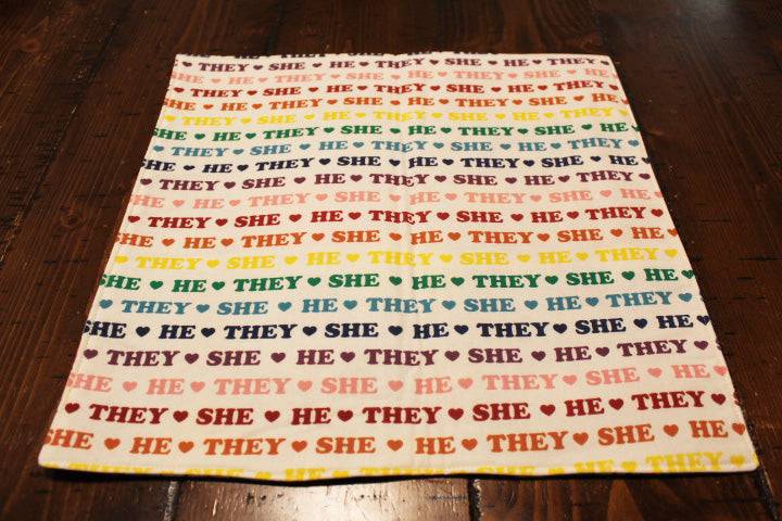 Everyone Is Welcome To The Neighborhood Placemats. Set of 4