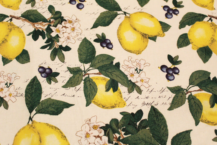 Lemons and Blueberries