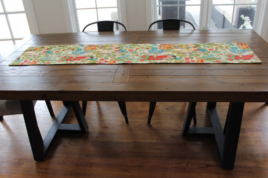 Holiday Table Runner Hispanic Heritage- Frida In The Garden
