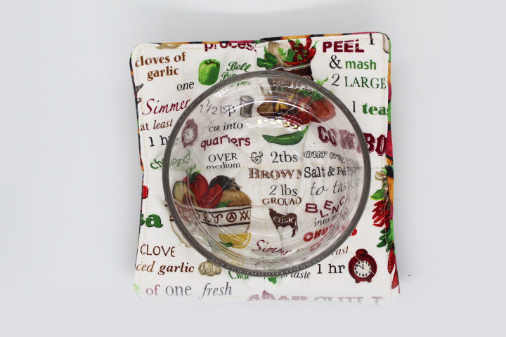 SERVE IT WITH CHIPS Small Bowl Cozy