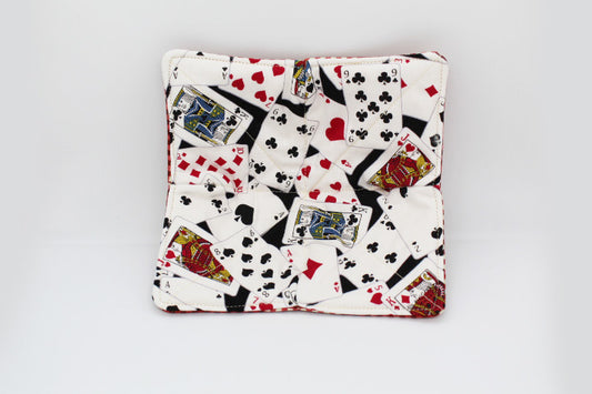CARD SHARK- Small Bowl Cozy