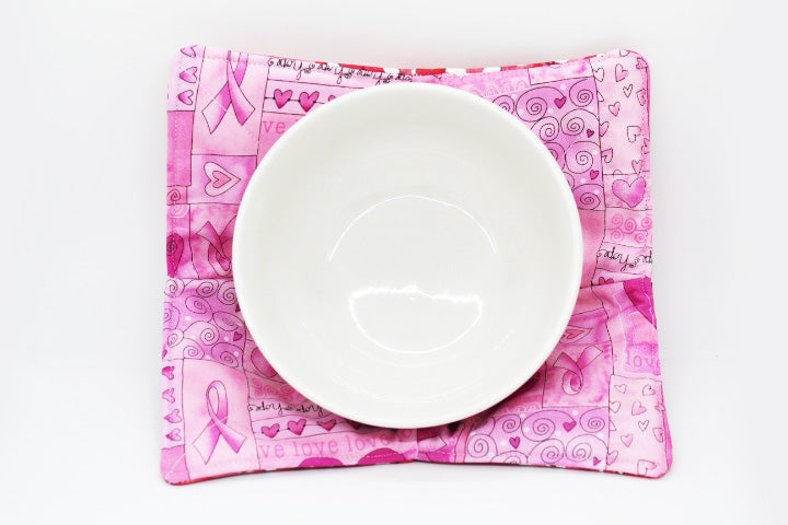 BREAST CANCER AWARNESS Bowl Cozy