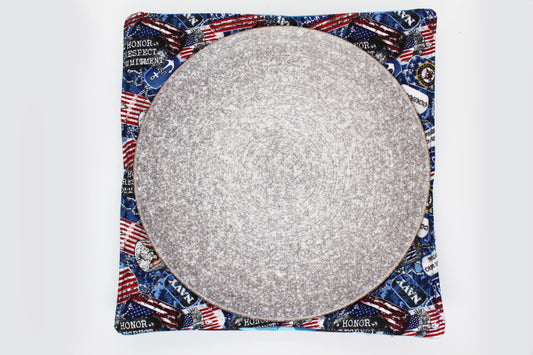 IN HONOR - THE NAVY - Large Plate Cozy