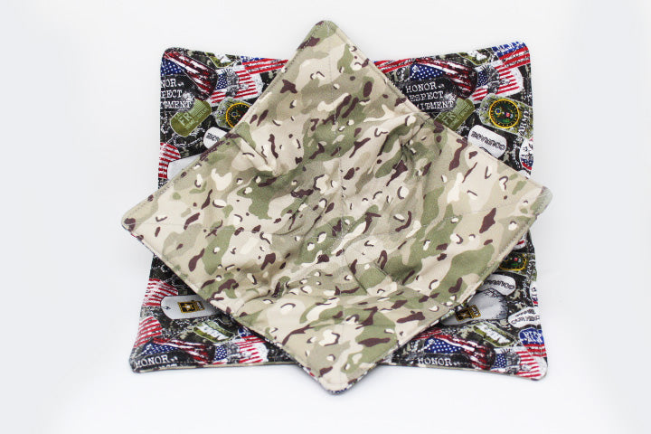 IN HONOR - THE ARMY  - Large Plate Cozy