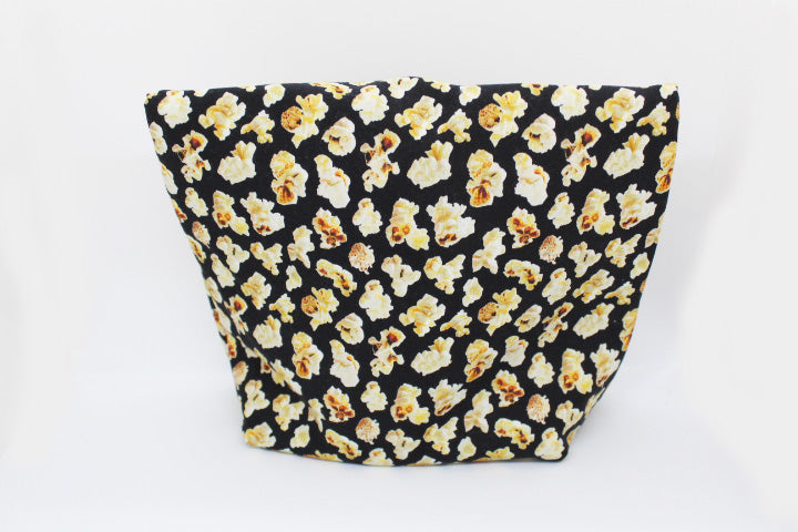 Reusable microwave popcorn bag