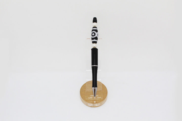 Ebony & Pearl Beaded Pen