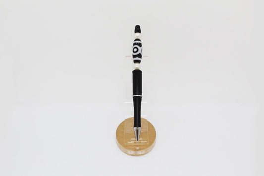 Ebony & Pearl Beaded Pen