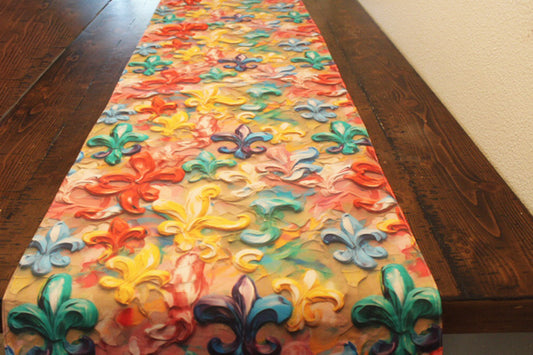 Mardi Gras - Fluer-de-lis Runner
