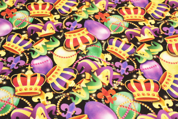 Mardi Gras Beads And Bling Runner