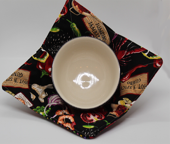 A Rainbow on the Bayou Large Extra Large & Plate and Bowl Cozy Set