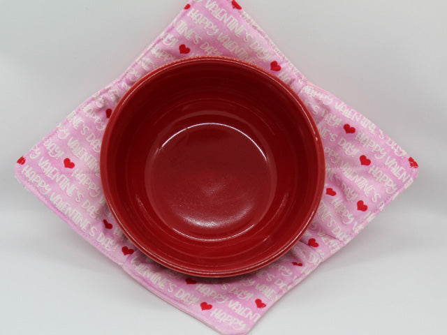 Valentine Love Small & Large Bowl Cozy Set