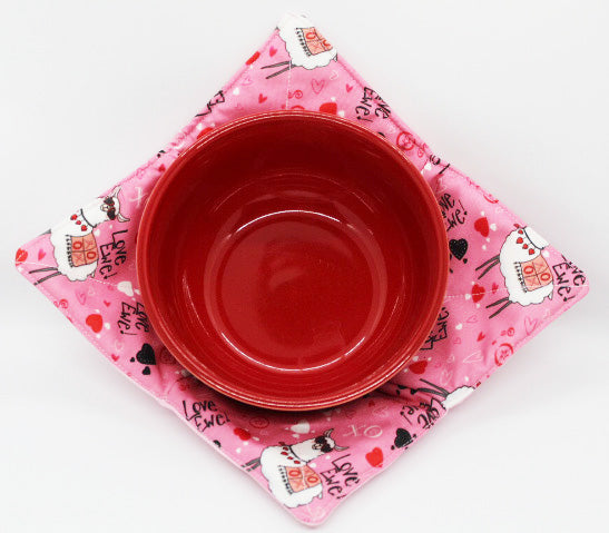 Sheeps of Love Small & Large Bowl Cozy Set