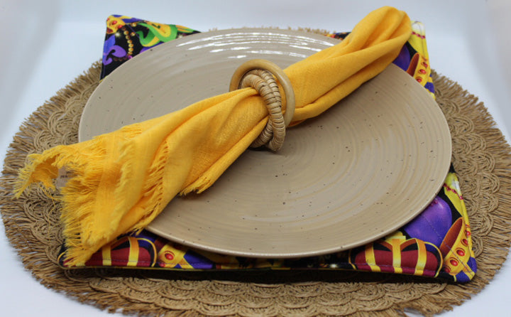 Madri Gras Ball Bowl & Plate Cozy Set