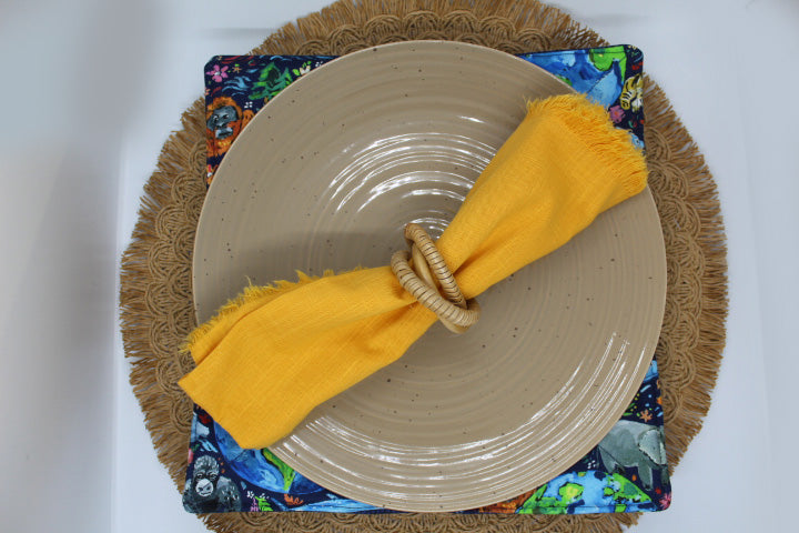 Lets Celebrate Earth Day Bowl & Plate Cozy Set